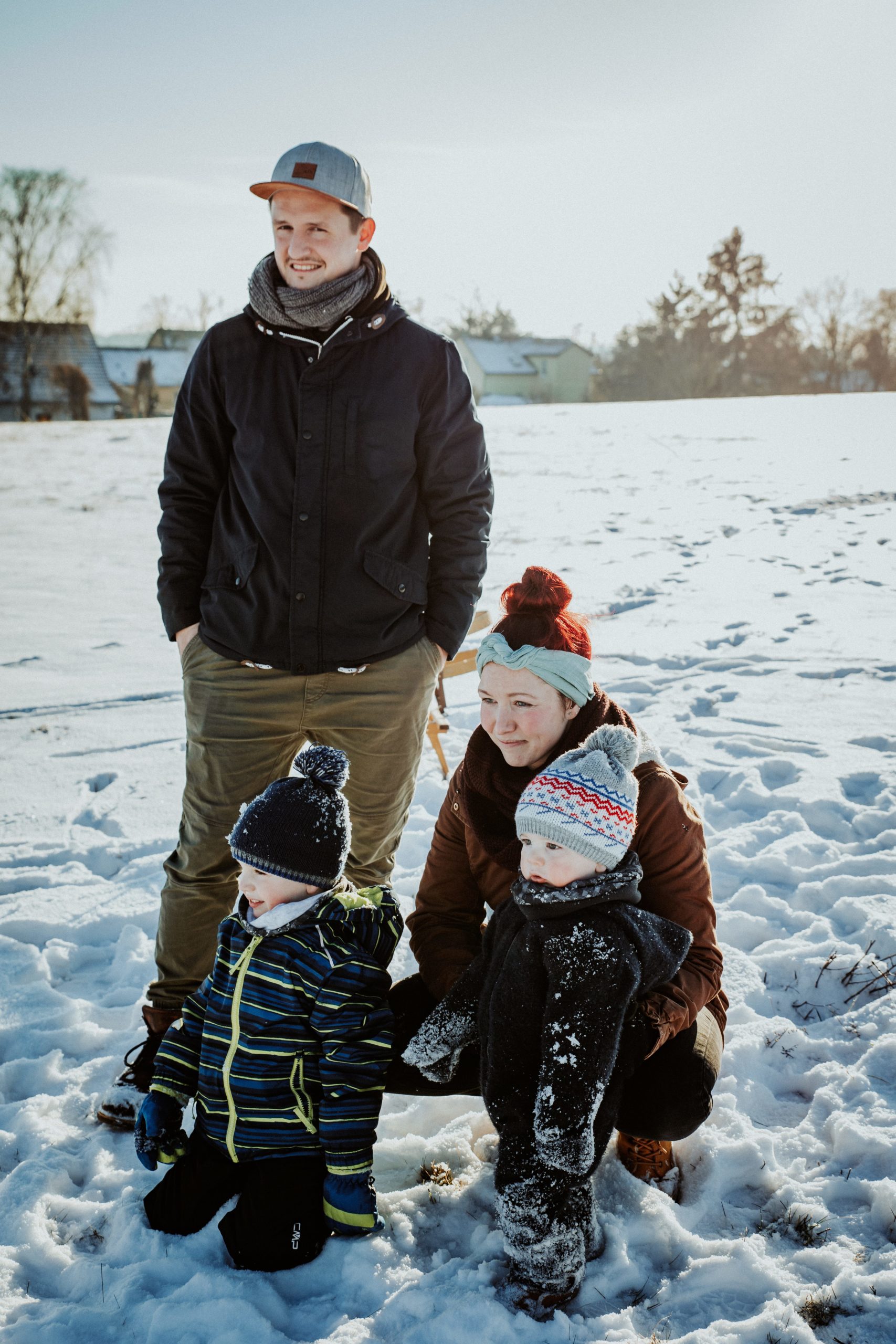 Bild 17 der Reportage 03: zwei Brüder zu Hause und im Schnee