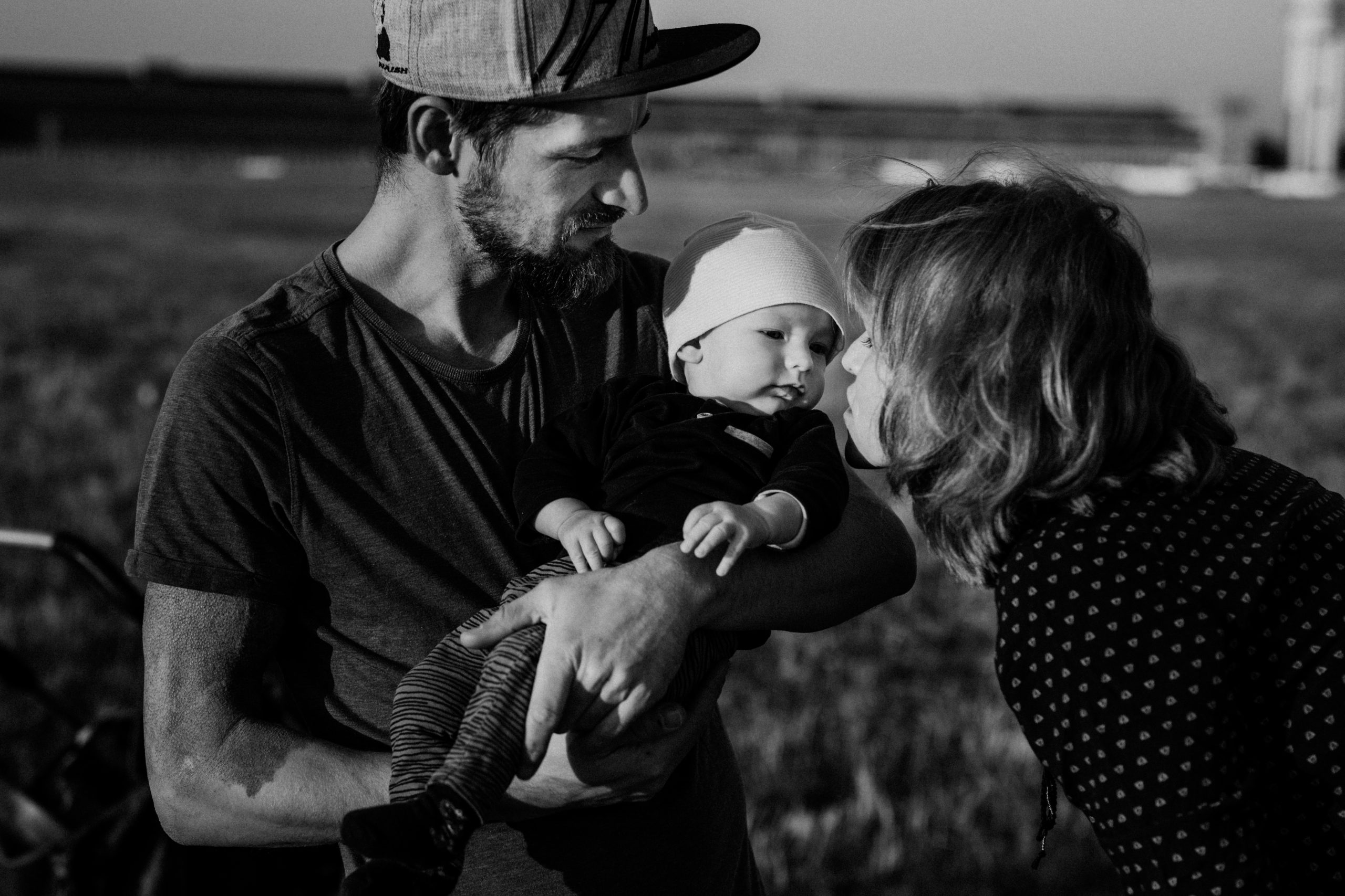 Bild 03 der Reportage 08: ein Tag im Feld mit Baby